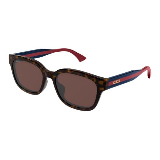 25FW 구찌 선글라스 Gg1872sk 직사각형 호피무늬 - GUCCI