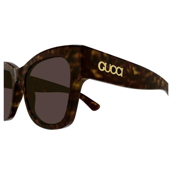 25FW 구찌 선글라스 Gg1789s 오버사이즈 스퀘어 호피무늬 - GUCCI