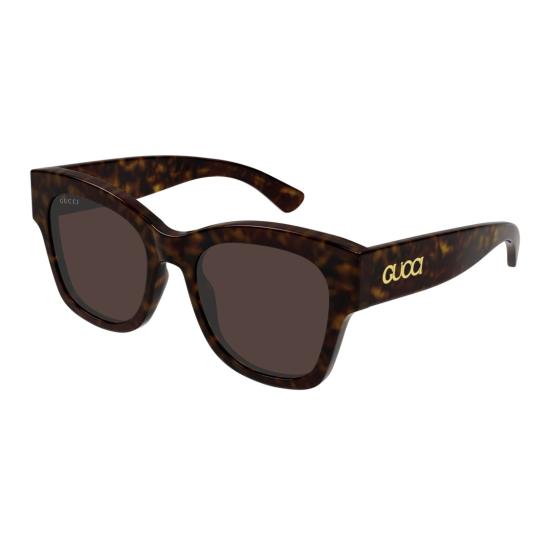 25FW 구찌 선글라스 Gg1789s 오버사이즈 스퀘어 호피무늬 - GUCCI