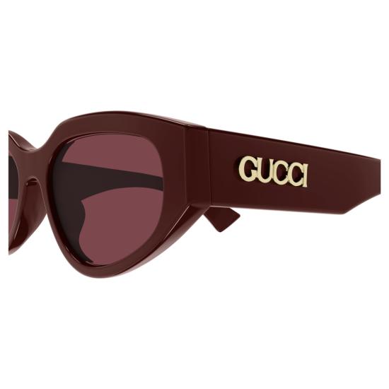 25FW 구찌 선글라스 GG1845SA 캣아이  (딥 버건디 색상) - GUCCI