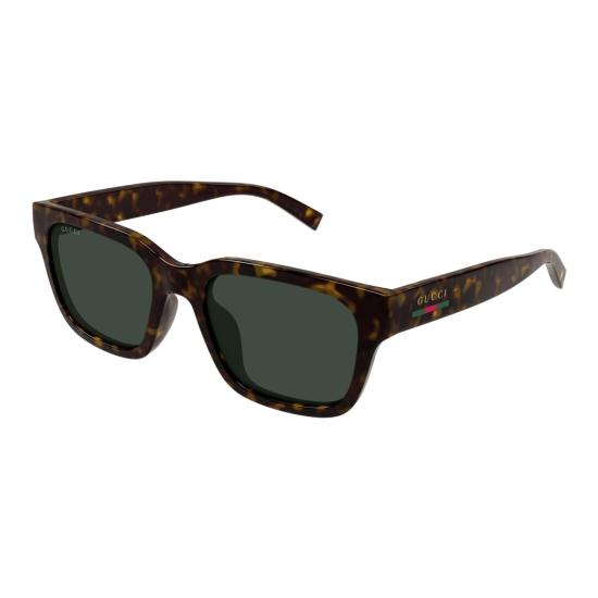 25FW 구찌 선글라스 Gg1857s 볼드 호피무늬 직사각형 - GUCCI