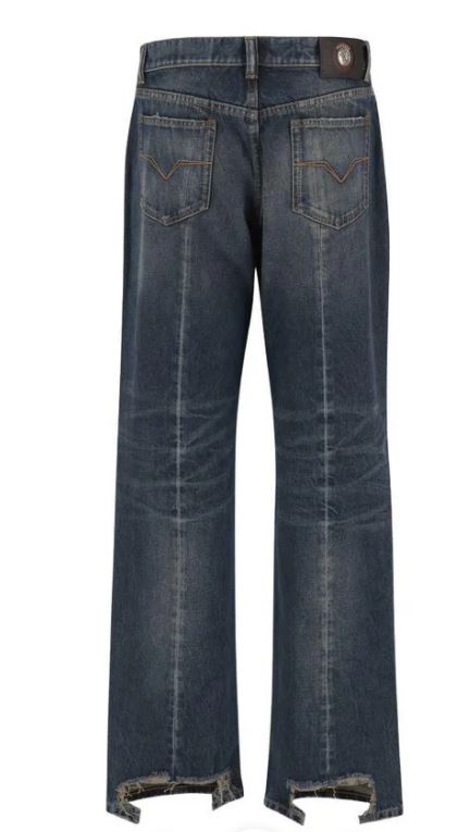 26SS 베르사체 팬츠 1024529 1A177071DA60 Dirty blue - VERSACE