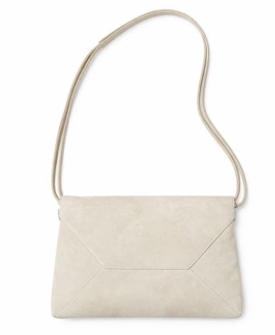 26SS 브루넬로 쿠치넬리 스웨이드 BC 듀오 파우치 백 MBDLD2808 C8905 Avorio - BRUNELLO CUCINELLI