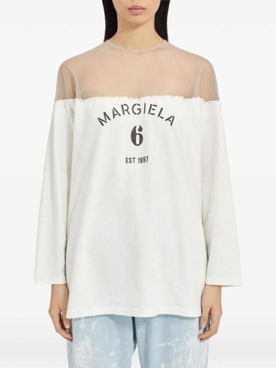 26SS MM6 메종마르지엘라 반팔 티셔츠 S62GD0213 M20108101 - MM6 MAISON MARGIELA