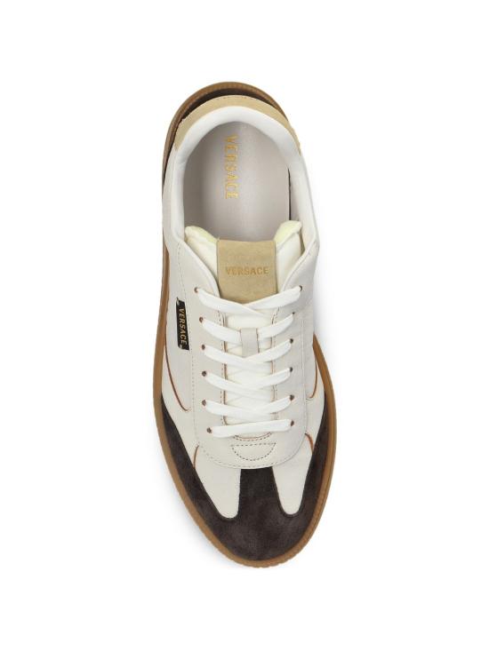 26SS 베르사체 드레스 슈즈 1024205 1A177762NN50 Moka bianco - VERSACE
