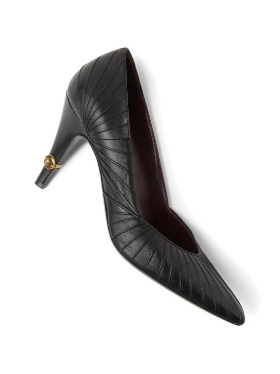 26SS 베르사체 힐/펌프스 1023837 1A176231B55J Nero oro - VERSACE