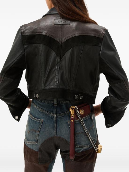 26SS 베르사체 자켓 1024617 1A177661B000 Nero - VERSACE