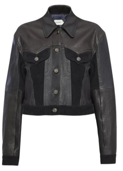 26SS 베르사체 수트 자켓 1024617 1A177661B000 Nero