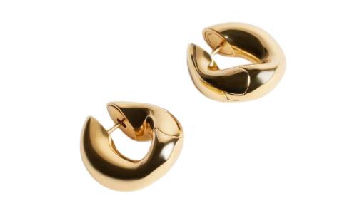 26SS 발렌시아가 이어링 869971 TZ77G0127 Golden - BALENCIAGA