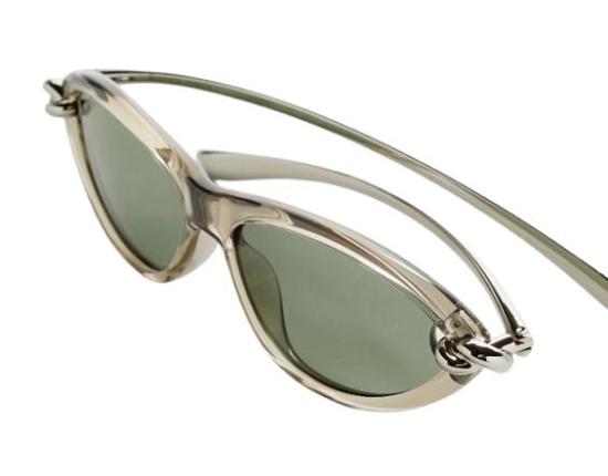 26SS 보테가베네타 선글라스 821447 VBL809726 Silver green - BOTTEGA VENETA