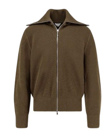 26SS 보테가베네타 가디건 862729 V68M02637 Dark moss