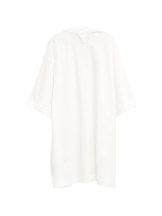 26SS 보테가베네타 반팔 티셔츠 864786 V6F209071 Chalk - BOTTEGA VENETA