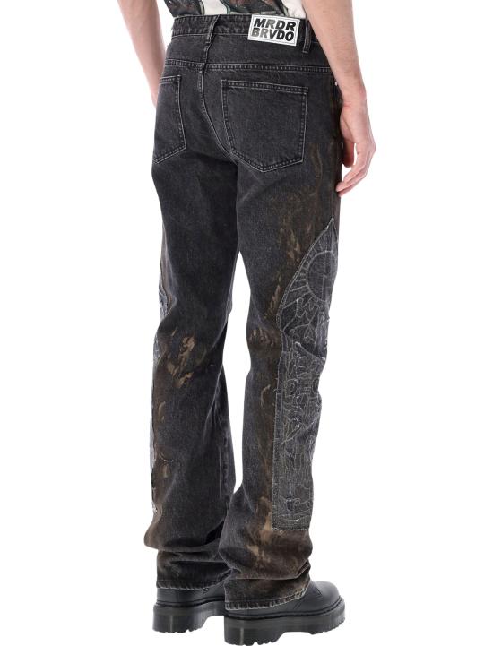 26SS 후 디싸이즈 워 데님 팬츠 1120890002FW25 C COAL - WHO DECIDES WAR