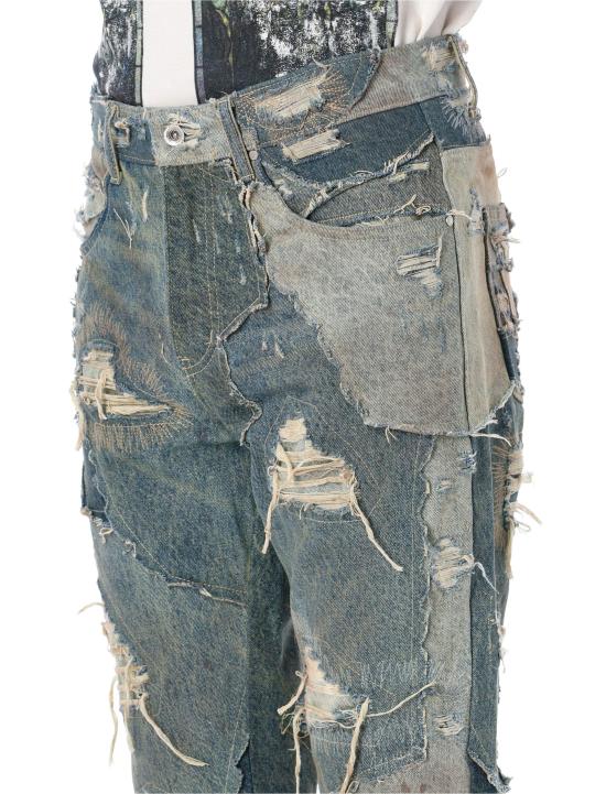 26SS 후 디싸이즈 워 데님 팬츠 1121030009FW25 D DENIM - WHO DECIDES WAR