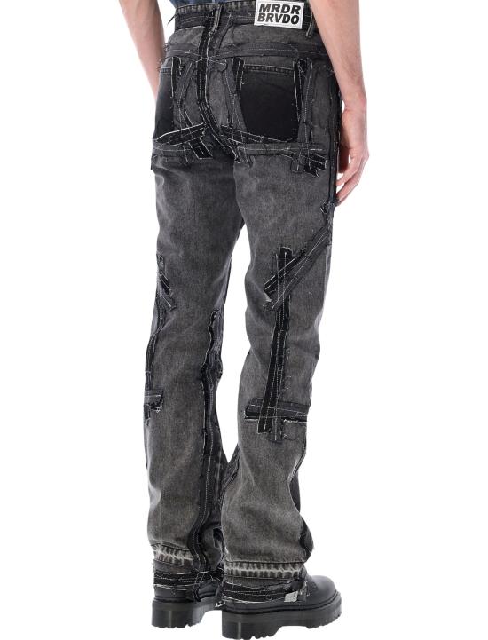 26SS 후 디싸이즈 워 데님 팬츠 1120740002FW25 C COAL - WHO DECIDES WAR