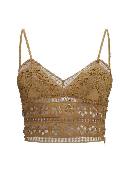 26SS 차로루이즈 긴팔 티셔츠 261101 CINNAMON