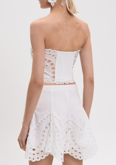 26SS 차로루이즈 긴팔 티셔츠 263100 WHITE - CHARORUIZ