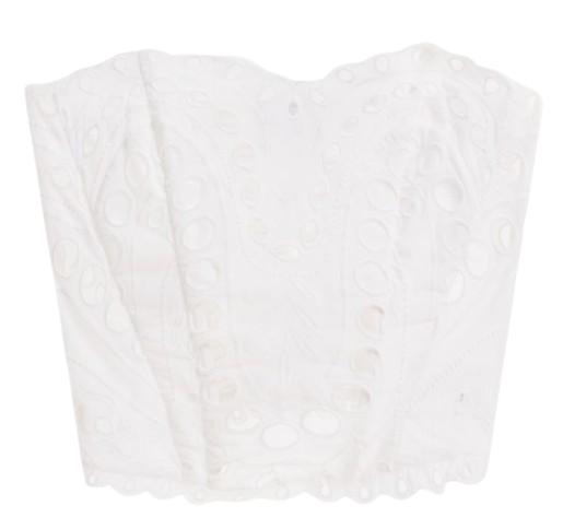 26SS 차로루이즈 긴팔 티셔츠 263100 WHITE