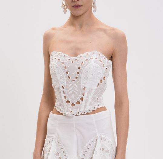 26SS 차로루이즈 긴팔 티셔츠 263100 WHITE - CHARORUIZ