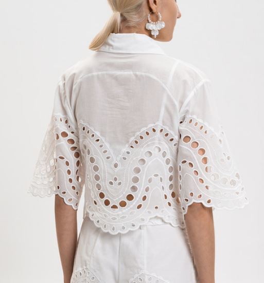 26SS 차로루이즈 블라우스 263200 WHITE - CHARORUIZ