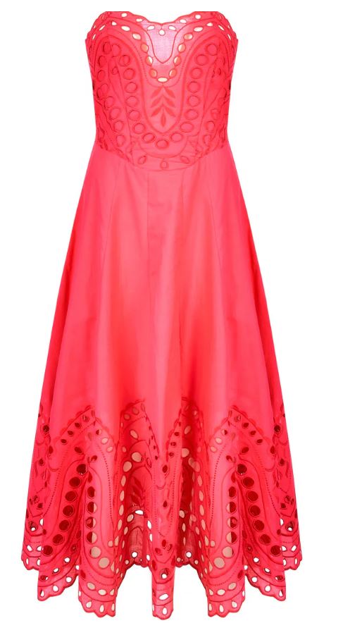 26SS 차로루이즈 미디 원피스 263610 FUCSIA