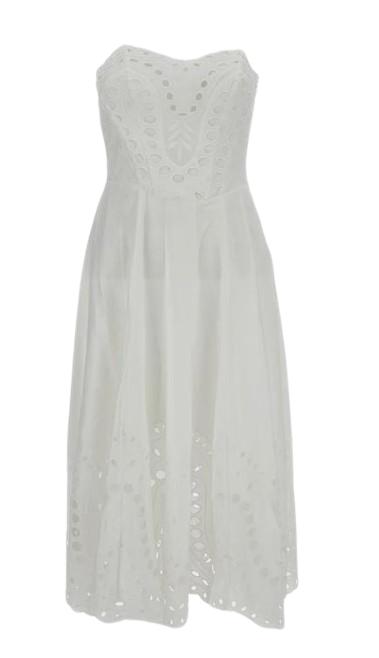 26SS 차로루이즈 미디 원피스 263610 WHITE