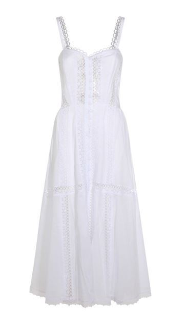 26SS 차로루이즈 미디 원피스 261620 WHITE