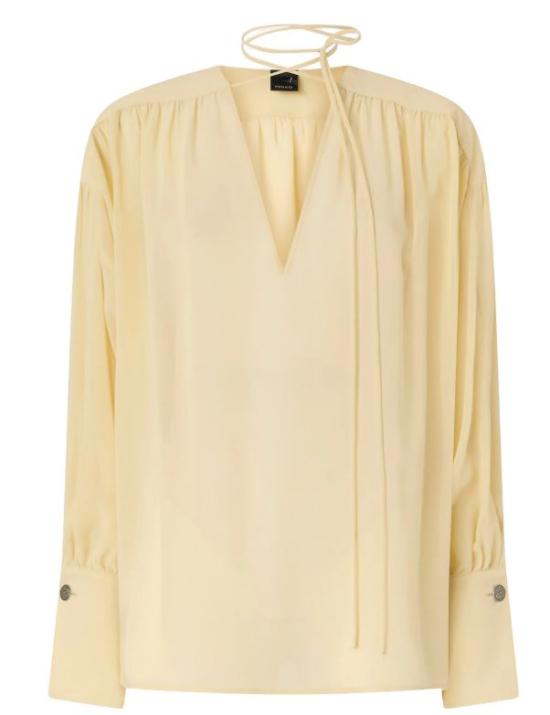 26SS 핑코 블라우스 106846 A3B2C19 Bruma marina