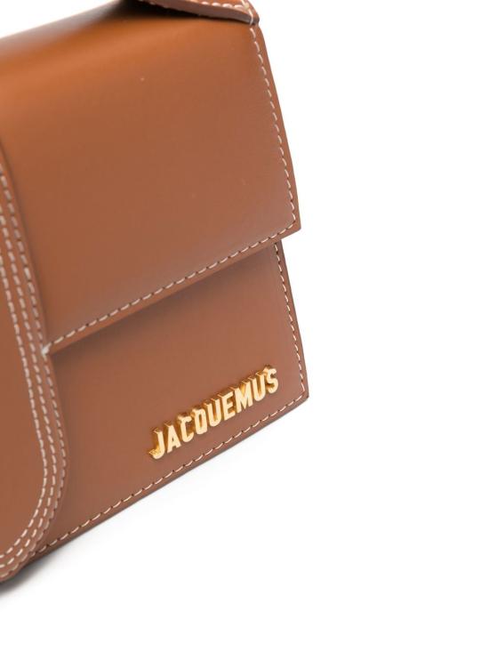 26SS 자크뮈스 라지 밤비노 크로스바디 플랩 백 BAW00007 AC01C04811 Light brown - JACQUEMUS