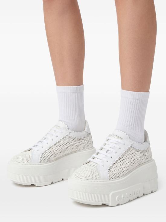 26SS 카사데이 스니커즈 2X896U0701 HANOI9999 Bianco - CASADEI