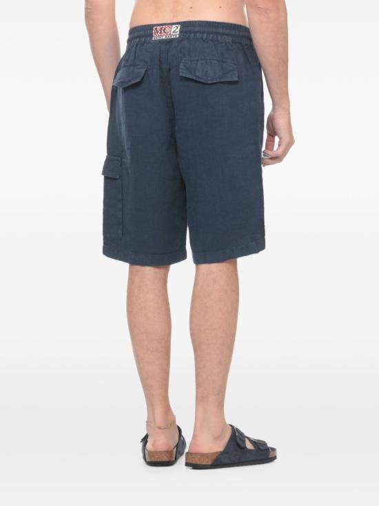 26SS 세인트바쓰 숏팬츠 MARSEILLE 00119LLINEN61 Blue navy - MC2 SAINT BARTH