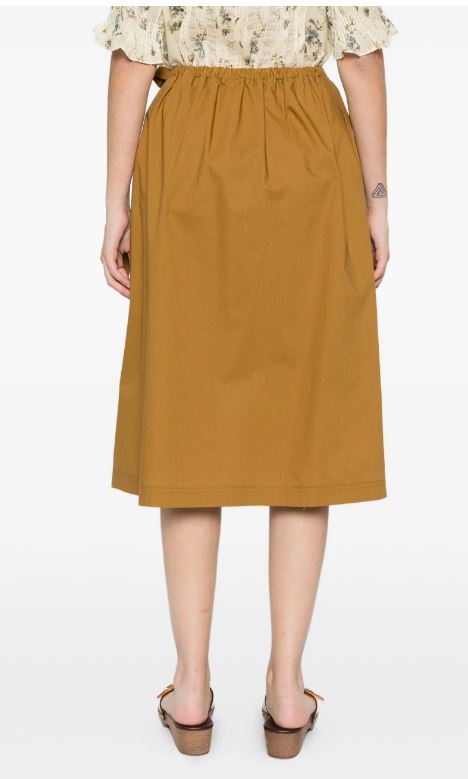 26SS 핑코 미디 스커트 107003 A2LDL25 Bronzo - PINKO