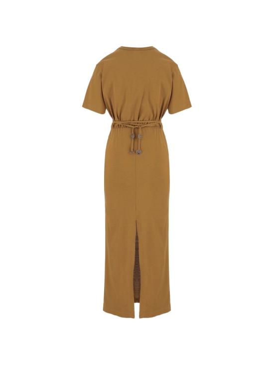 26SS 핑코 미디 원피스 106908 A3ARL25 Brown - PINKO