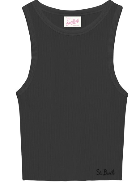 26SS 세인트바쓰 민소매 티셔츠 ADA 01586L00 EMB - MC2 SAINT BARTH