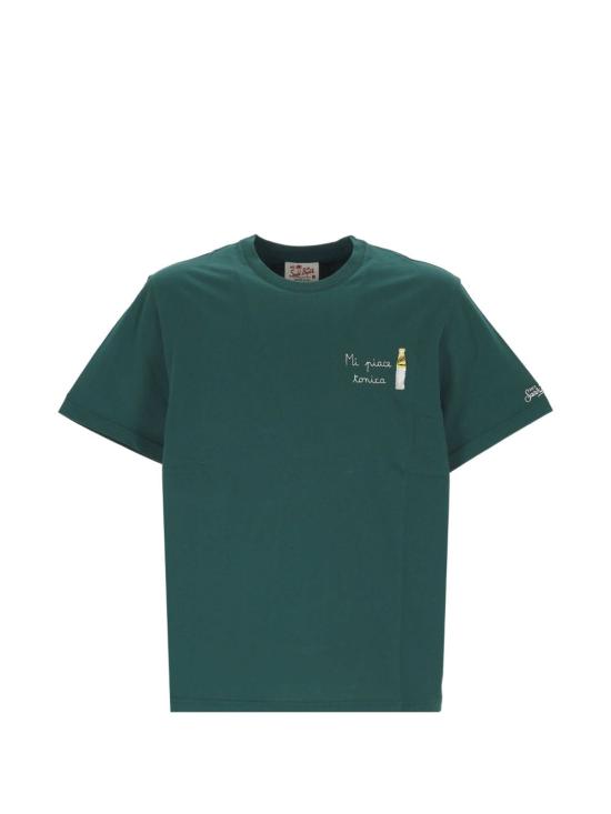 26SS 세인트바쓰 반팔 티셔츠 PORTOFINO 04567L51EMB - MC2 SAINT BARTH