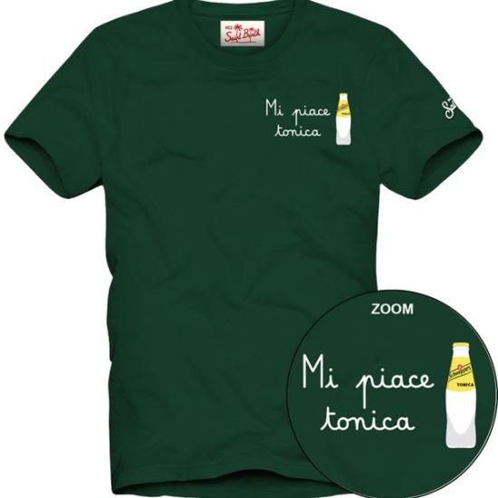 26SS 세인트바쓰 반팔 티셔츠 PORTOFINO 04567L51EMB - MC2 SAINT BARTH