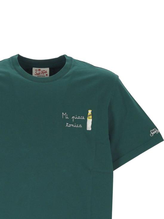 26SS 세인트바쓰 반팔 티셔츠 PORTOFINO 04567L51EMB - MC2 SAINT BARTH