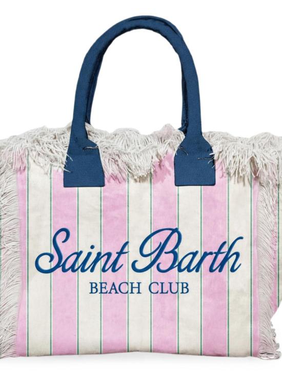 26SS 세인트바쓰 토트백 VANITYSBBEACHSTRIPES 02598L2161 EMB - MC2 SAINT BARTH