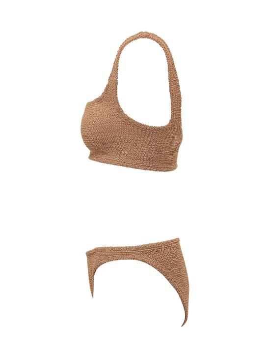 26SS 훈자 지 의류 BXANDRACR METALLIC COCOA - HUNZA G