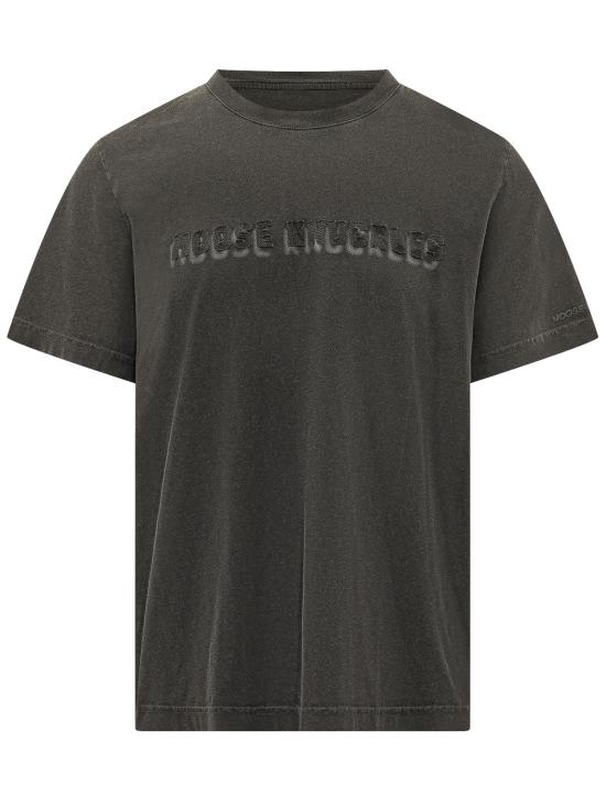 26SS 무스너클 반팔 티셔츠 M16MT707 292 BLACK