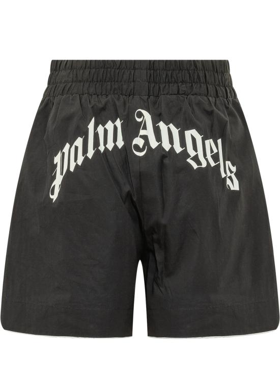 26SS 팜앤젤스 숏팬츠 PWCB028S26FAB001 1003 BLACK OFF WHITE - PALM ANGELS