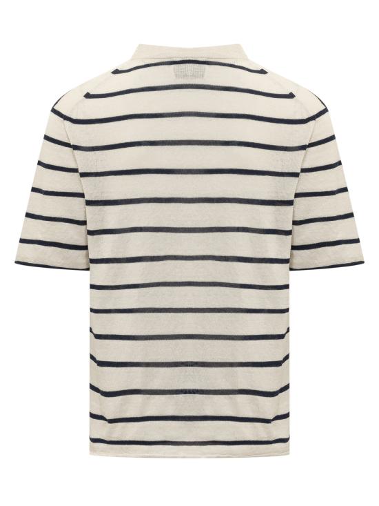26SS 아마란토 스웨터 B9AB0028 435 LINO NAVY - AMARANTO