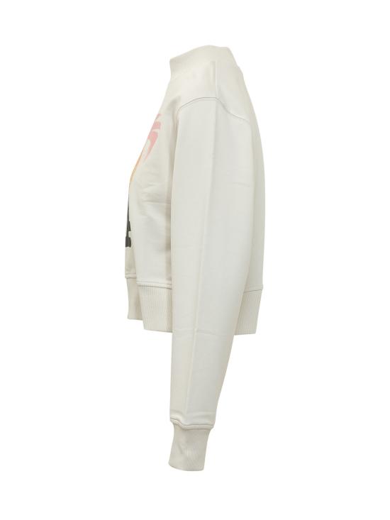 26SS 팜앤젤스 긴팔 티셔츠 PWBA016S26FLE003 0310 OFF WHITE BLACK - PALM ANGELS