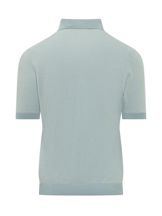 26SS 필리포 드 로렌티스 폴로 티셔츠 PL1MCSU18Q3 0571 BIANCO CELESTE PASTELLO - FILIPPO DE LAURENTIIS