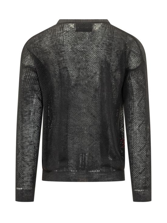 26SS 아마란토 스웨터 B9AB0032 99 NERO - AMARANTO