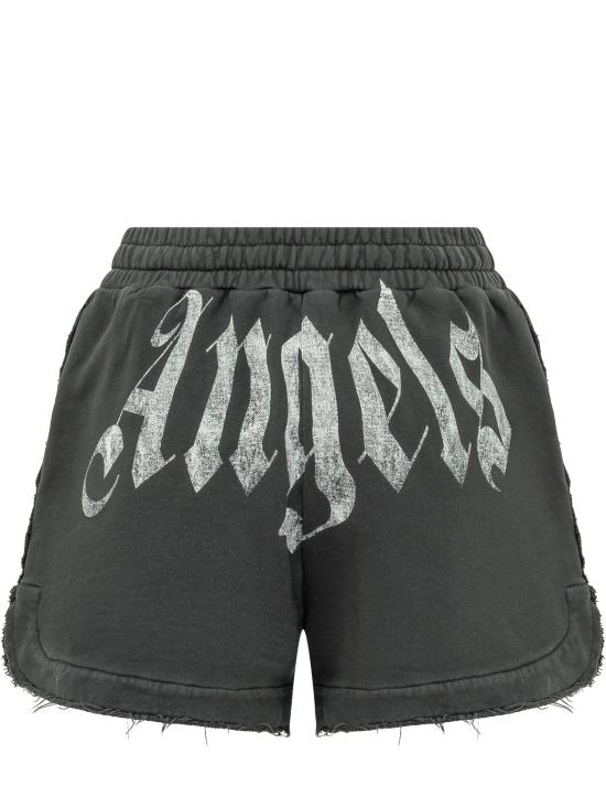 26SS 팜앤젤스 숏팬츠 PWCI017S26FLE001 1003 BLACK OFF WHITE - PALM ANGELS