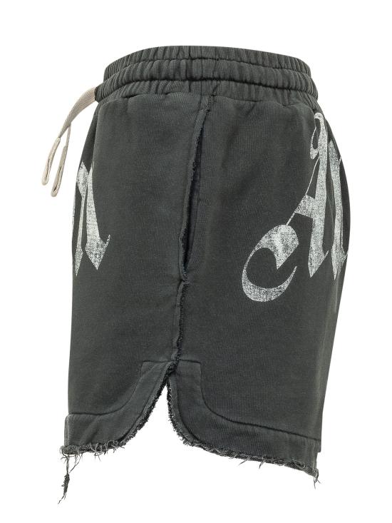 26SS 팜앤젤스 숏팬츠 PWCI017S26FLE001 1003 BLACK OFF WHITE - PALM ANGELS