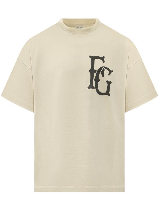 26SS 피어오브갓 반팔 티셔츠 FG9M109927CRY 152 DIRTY IVORY