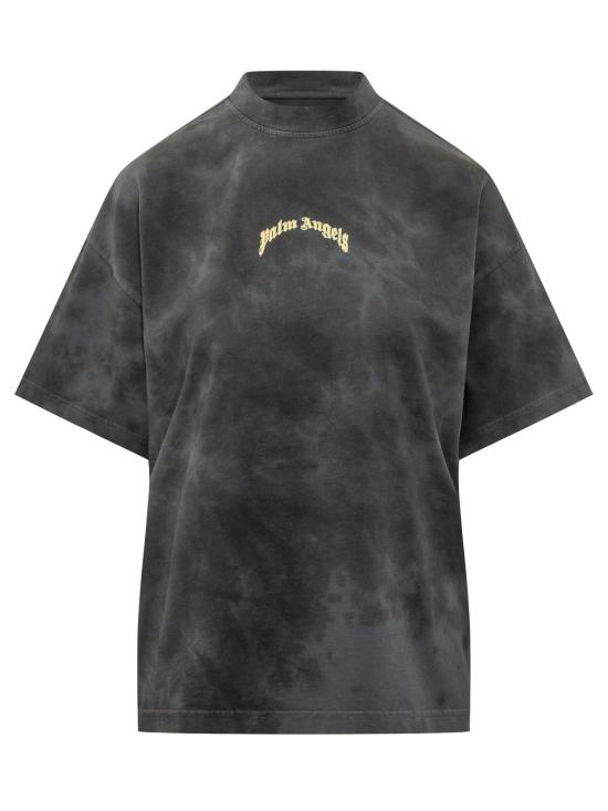 26SS 팜앤젤스 반팔 티셔츠 PWAA07BS26JER009 1084 BLACK MULTICOLOR