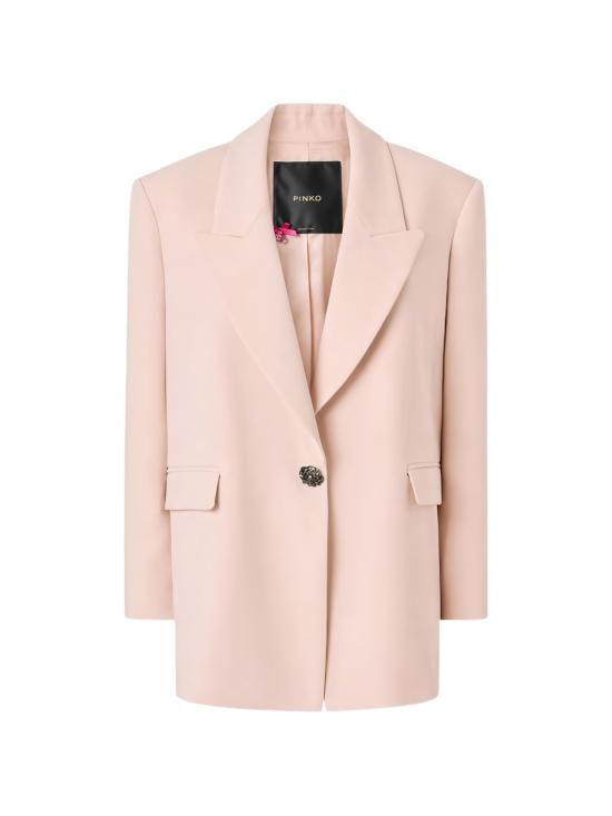 26SS 핑코 수트 자켓 106628 A2Q2Q35 Rosa mogano - PINKO
